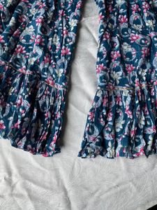 Bohemian Floral Print Palazzo Pants