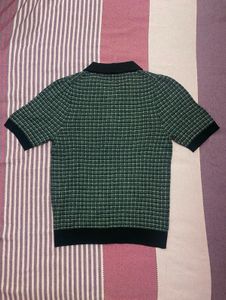 Chic Collared Knit Top
