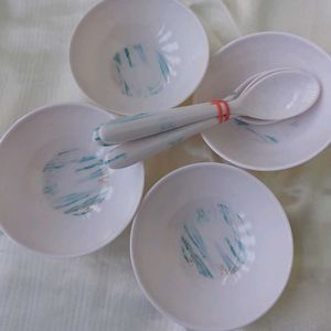 4 Bowl N Spoons