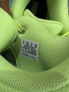 Puma Lime Green Basketball Shoes