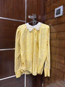 Yellow Floral Top