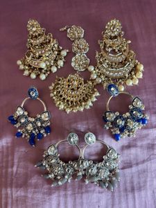 3 Exquisite Indian Jewelry Set