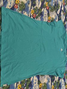 Adidas Teal Graphic T-Shirt