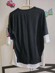 Black &amp; White Layered T-Shirt