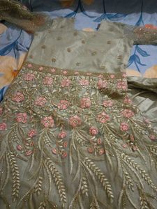 New Designer Embroidered Gown(New One)