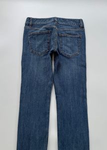 Y2K low rise straight jeans