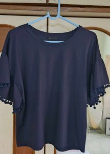 Navy Blue stylish Top