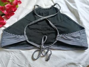 Striped Bikini Top