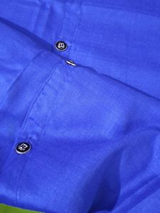 Navy Blue Kurta For Men