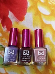 Star Beja Nail Polish Set of 3
