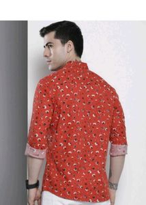 The Indian Garage Co. Men Regular Fit Floral Print