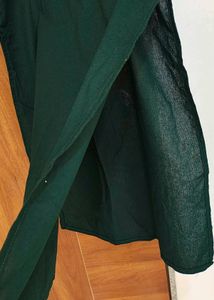 Bottle Green Kurti (Bust 34)
