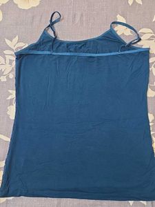 Teal Lace Camisole Top