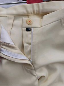 Classic Lemon Yellow Trousers