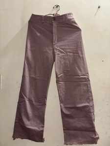 Mauve Wide Leg Pants
