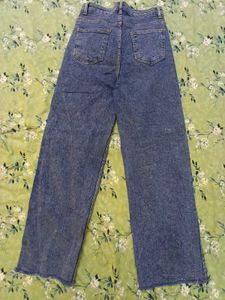 Wide Leg Denim Jeans