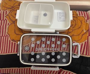 Cute Polka Dot Bento Box Lunch Container