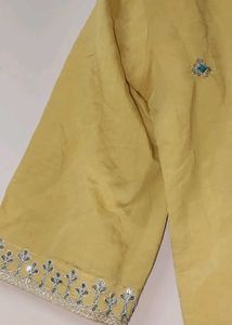 Elegant Yellow Kurta