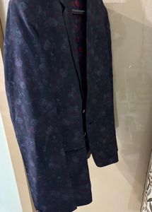 Men's Floral Blazer