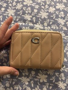 Quilted Coach Wallet