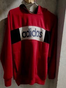red hoodie