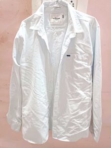 light Blue Striped Shirt MEN