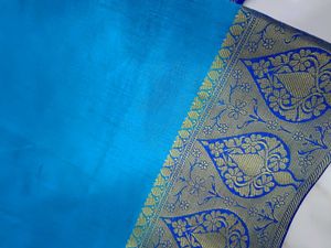 Elegant Blue Saree