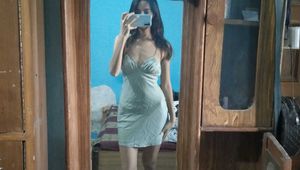 Light green Slip Dress