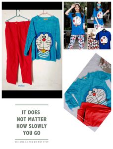 Doraemon Pajama Set - Cute and Comfy!