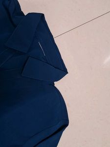 Stylish Blue Collared Shirt