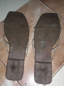 Stylish Brown Flat Sandals