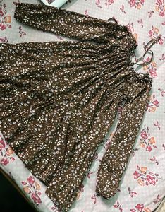 Floral Tiered Mini Dress