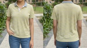 Striped Polo T-Shirt
