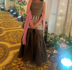 Olive Green Sharara Set sale 💖sale sal