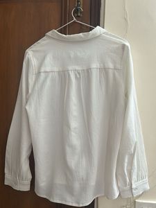 Classic White Textured Shirt