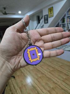 FRIENDS photo Frame And Both side Keychain