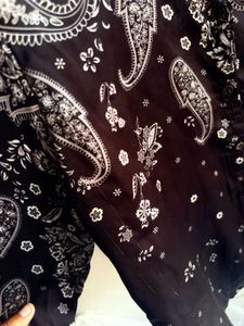 zudio Chic Paisley Print satin Shirt