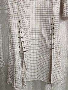 Checked Pattern Kurti