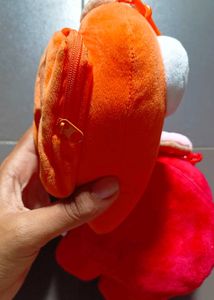 Among Us Plush pouch Keychain Set