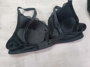 Laced Net pushup Bra