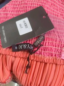 New Elegant Coral Maxi Dress