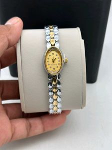 Elegant Bvlgari Two-Tone Watch FOR LADIES SLIM WAT