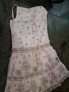 Boho Chic Embellished Skirt