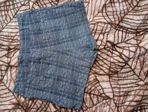 Plaid Skort