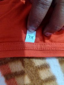 Orange and Grey T-Shirt