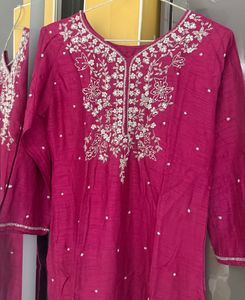 Embroiderey kurta set &amp; dupaata