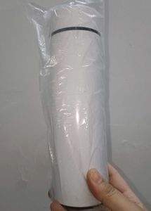 Sleek White Insulated Water Bottle