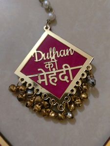 Dulhan Ki Mehndi Maangtika &amp; Earrings Set