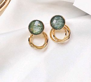 Gold Tone Hoop Earrings