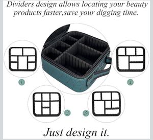 Premium Portable Makeup Organizer Case